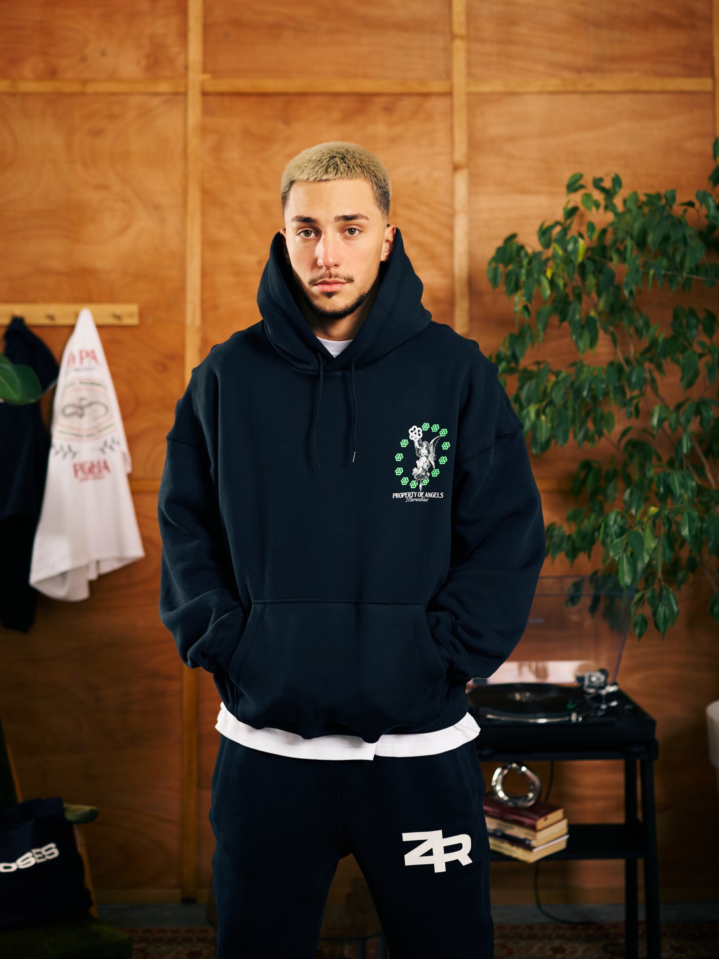 Angels Hoodie - Black