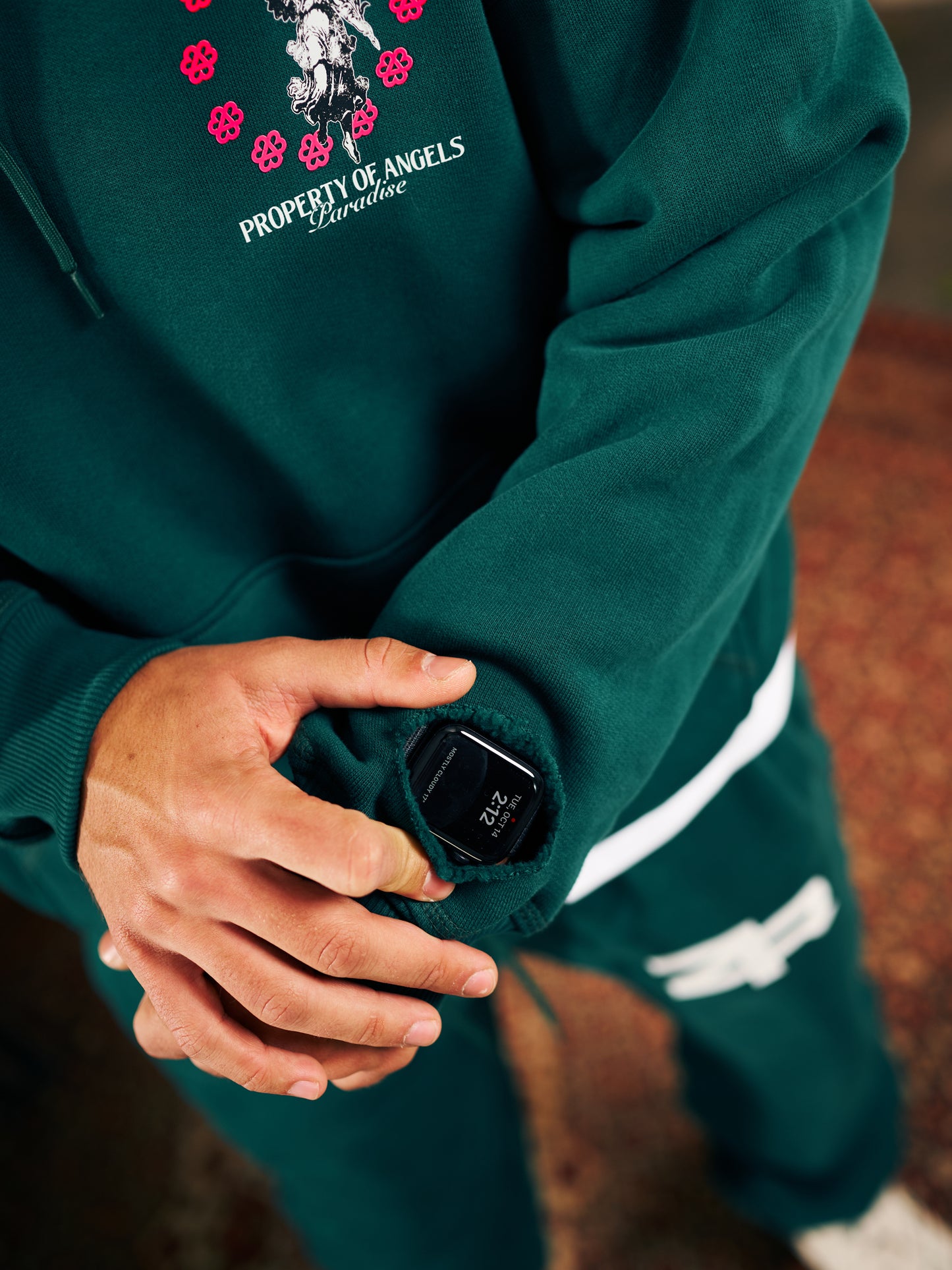 Angels Hoodie - Green