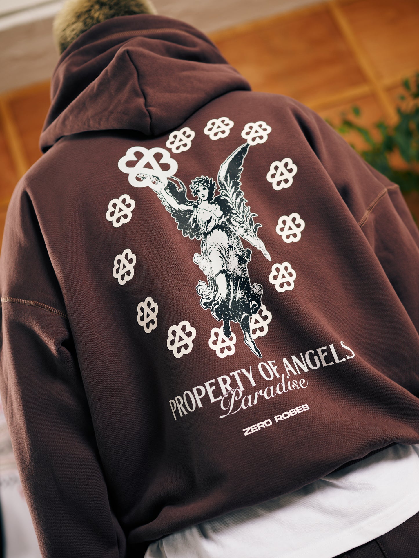 Angels Hoodie - Brown