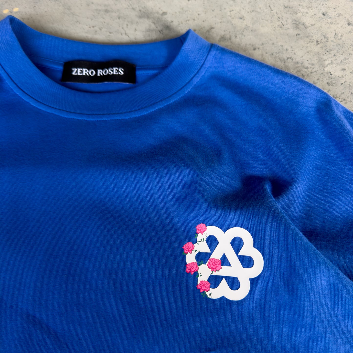 Roses T-Shirt - Blue