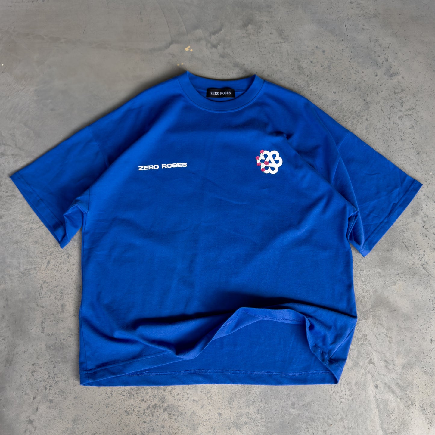 Roses T-Shirt - Blue
