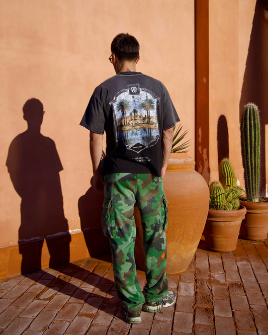 Desert T-Shirt - Sun Fade Black