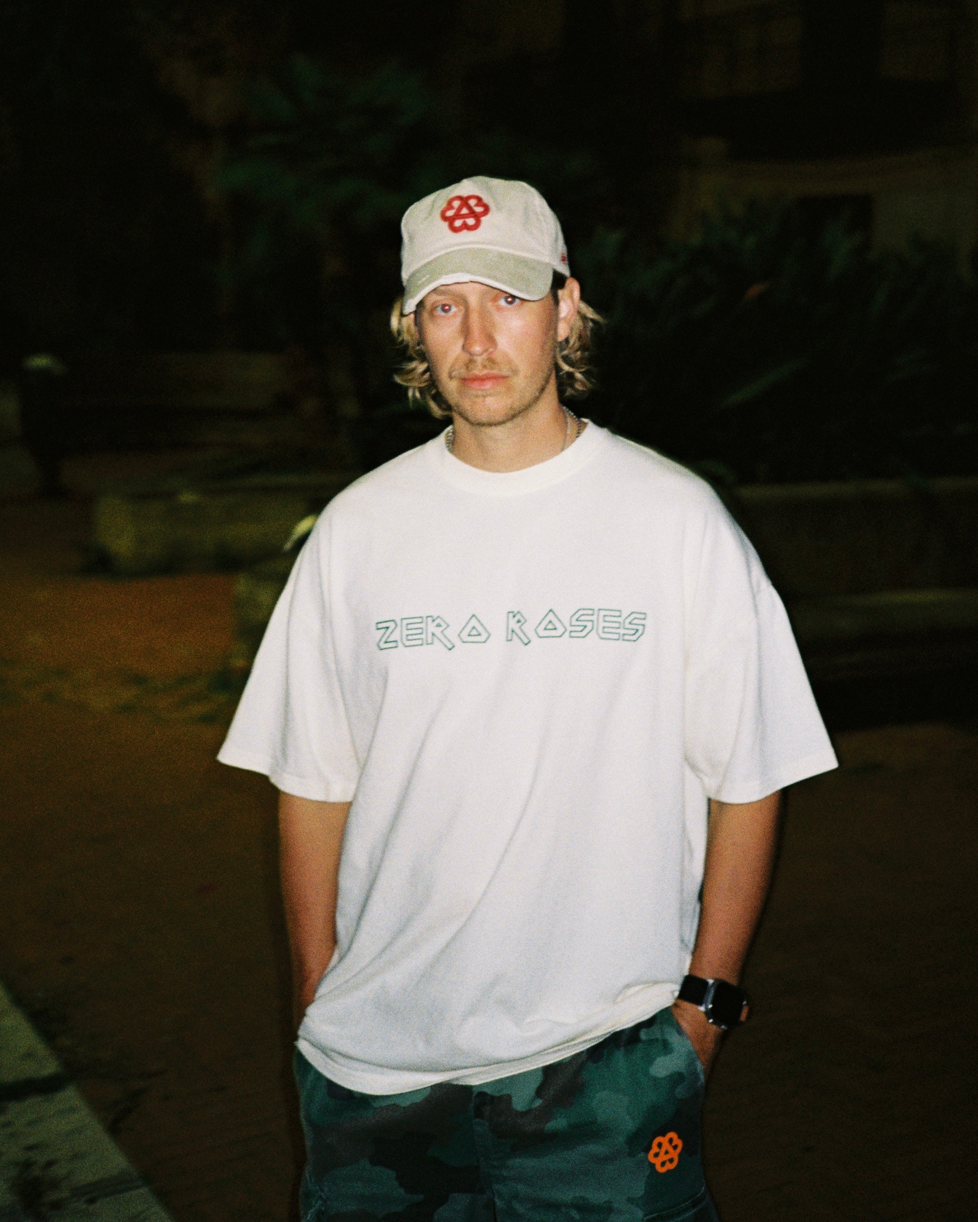 Core Hat - Washed Cream