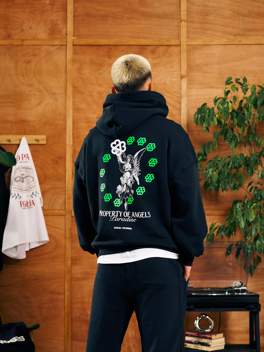 Angels Hoodie - Black