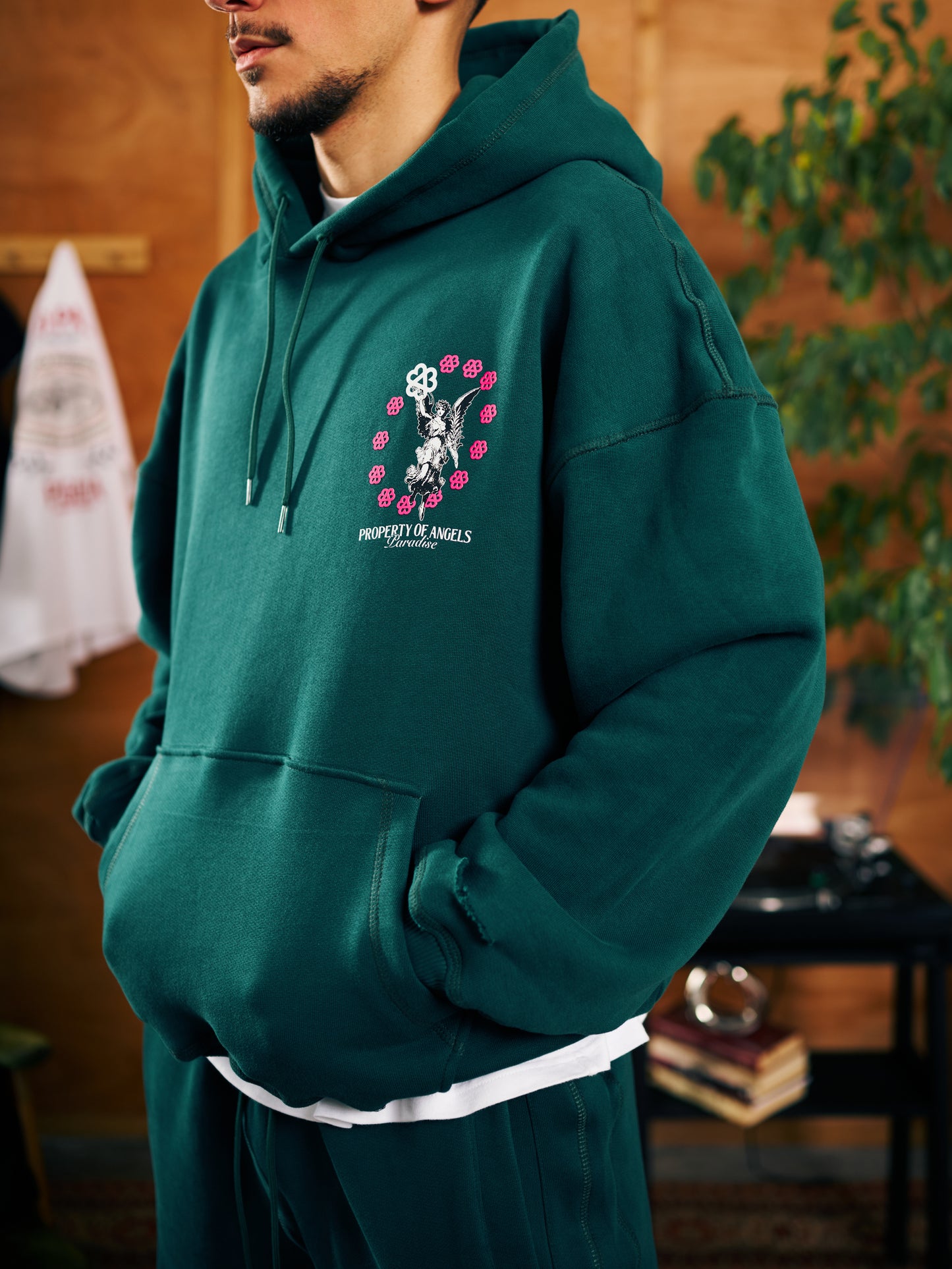 Angels Hoodie - Green