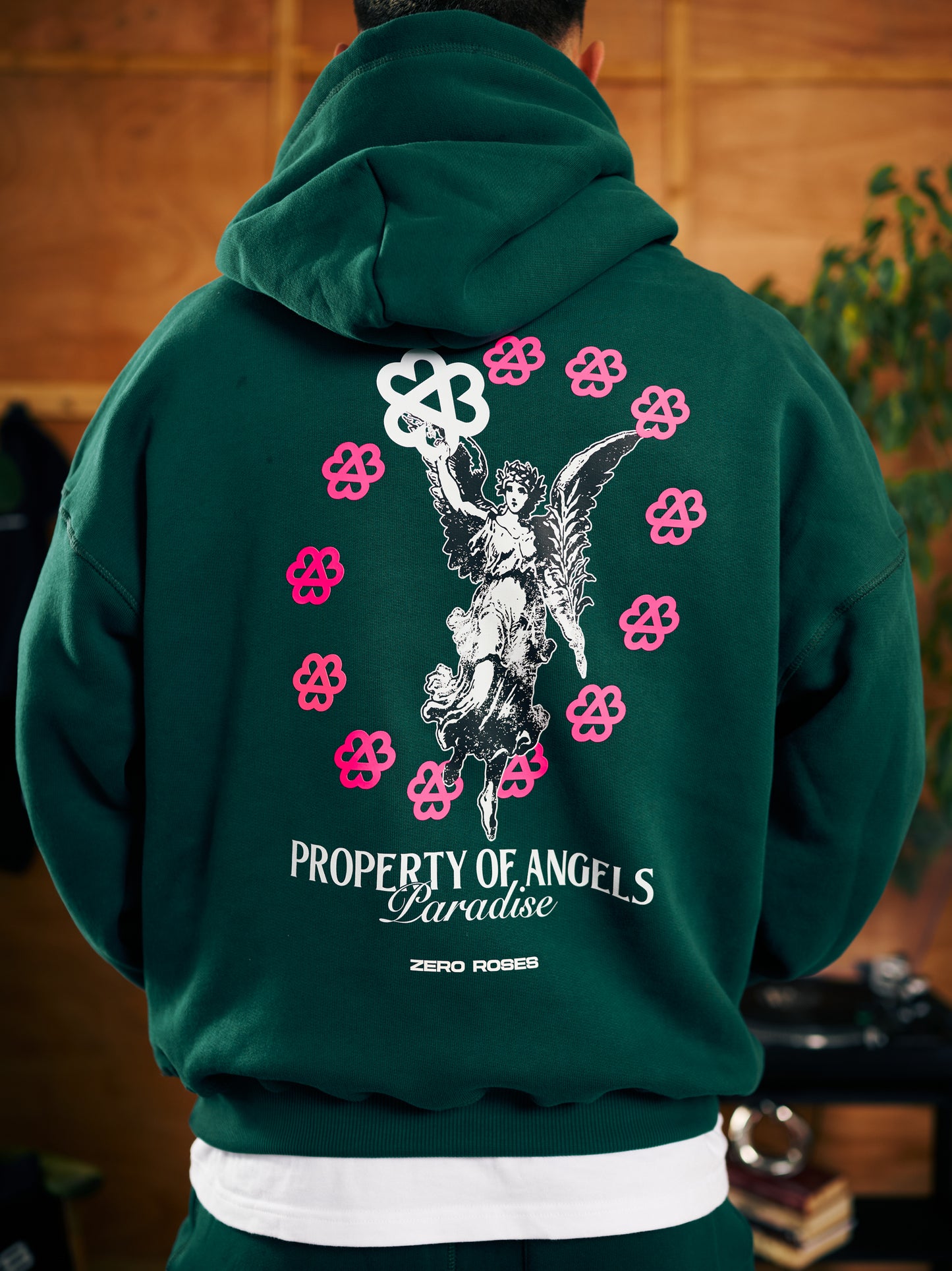Angels Hoodie - Green