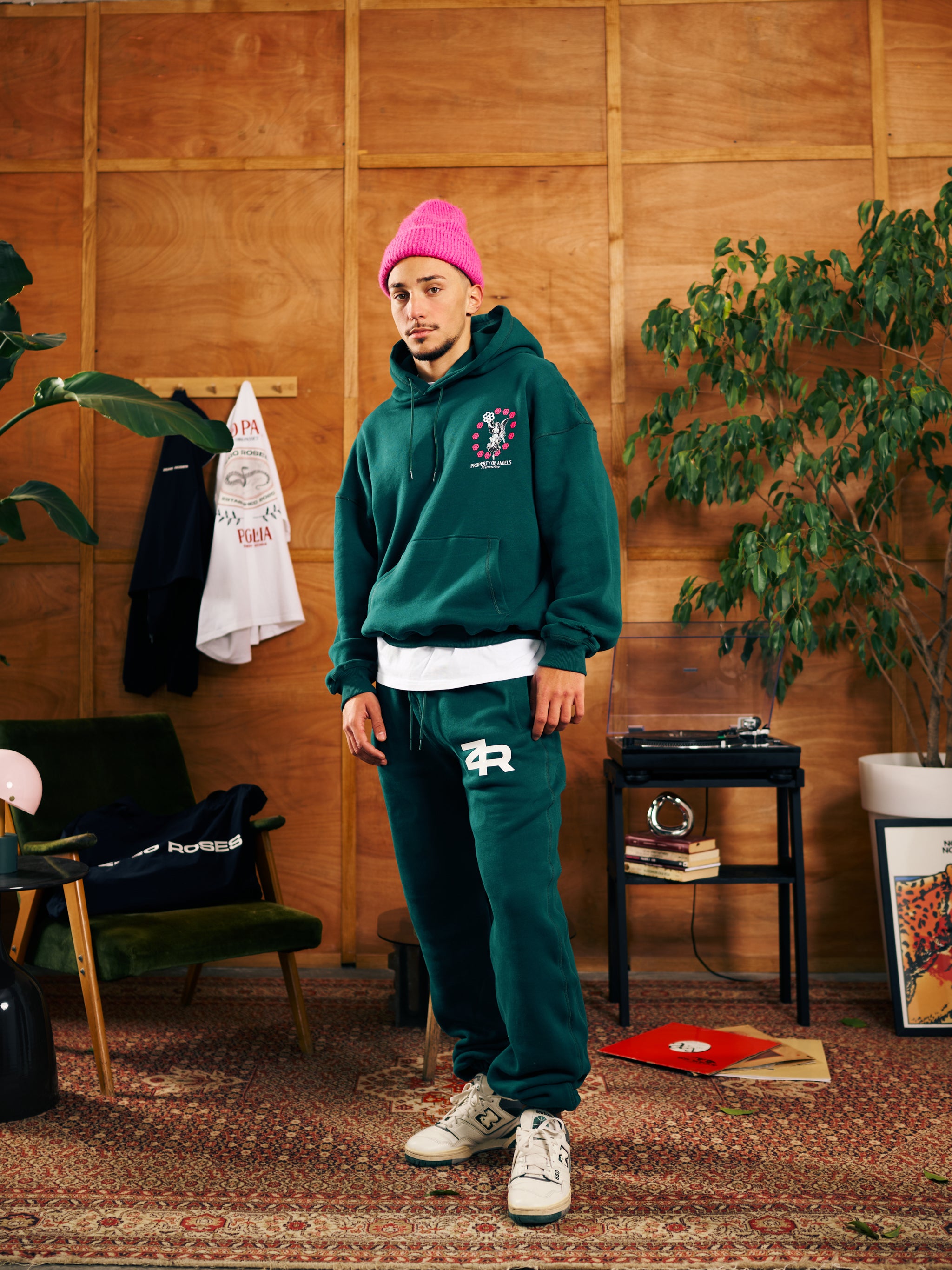 Angels Hoodie - Green