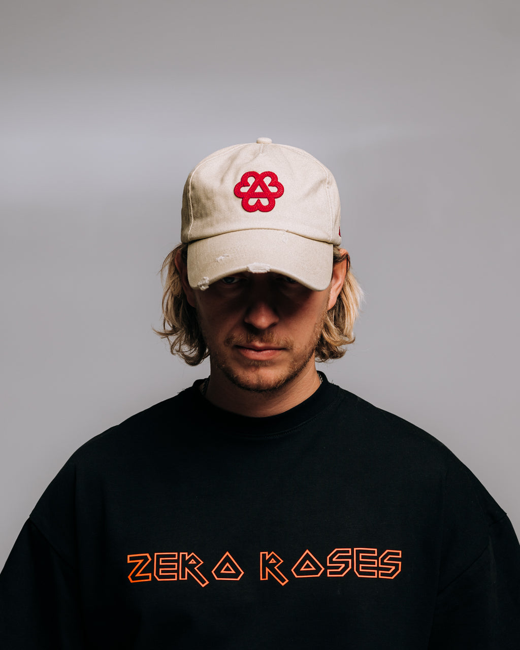 Core Hat - Washed Cream