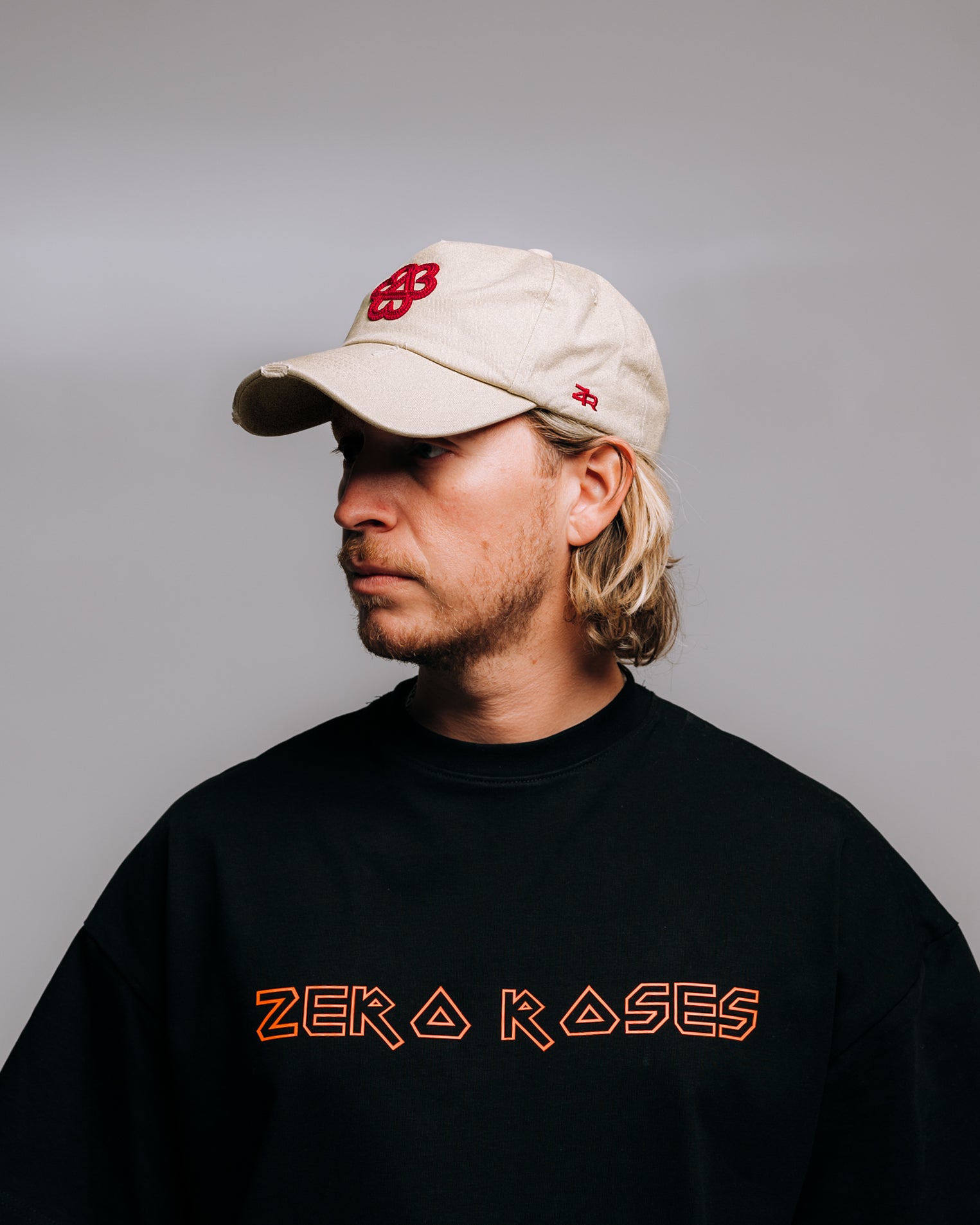 Core Hat - Washed Cream