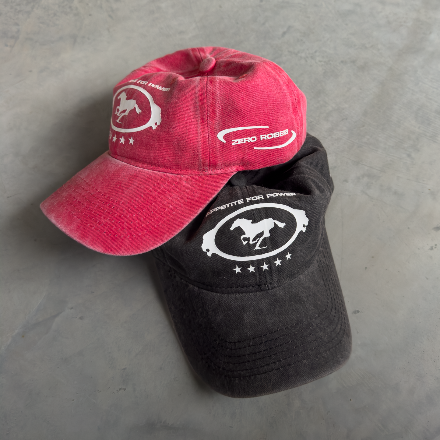 Power Cap - Washed Red