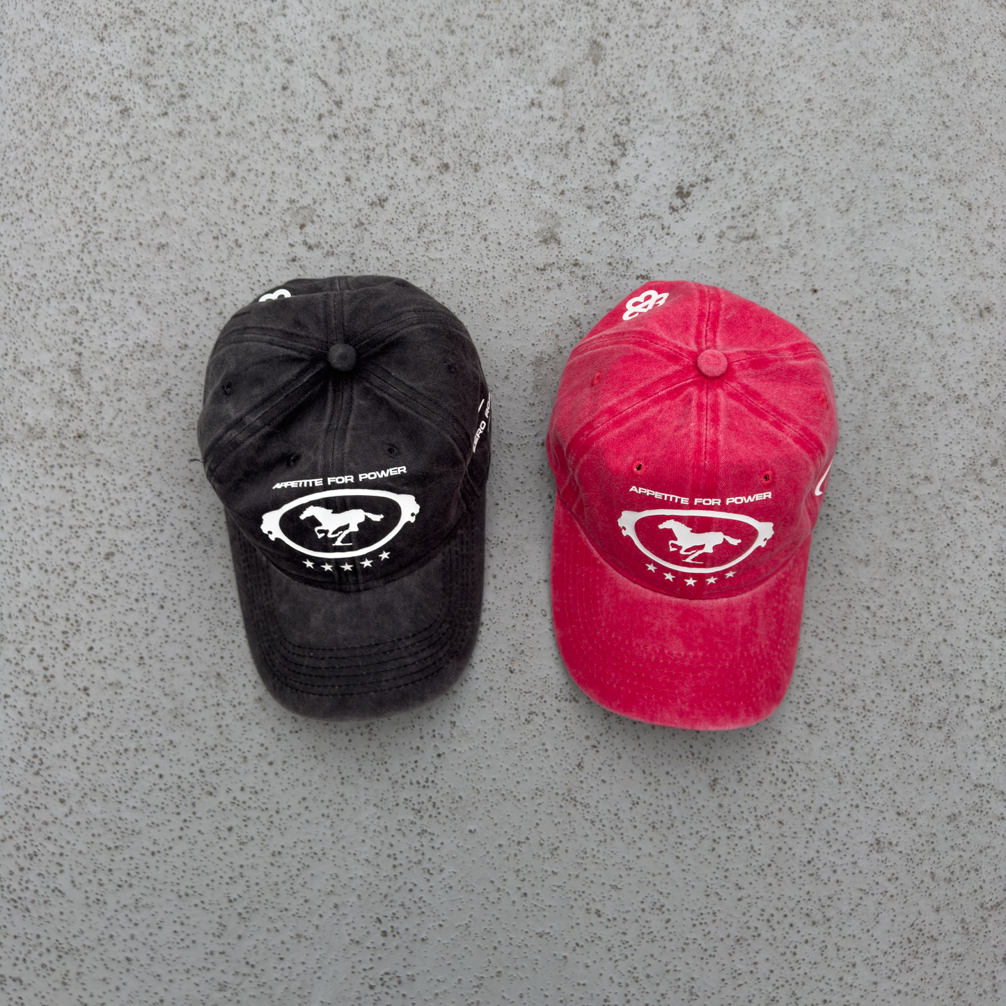 Power Cap - Washed Red