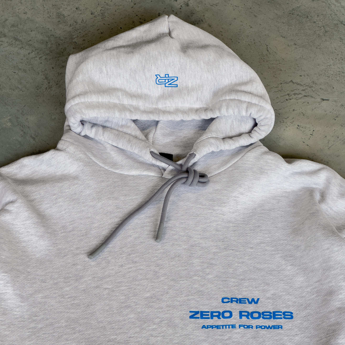 Power Hoodie -  Light Grey