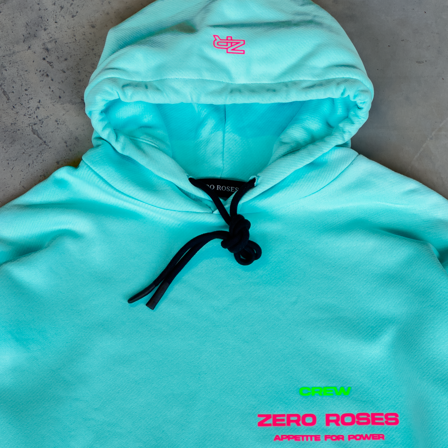 Power Hoodie - Ice Blue