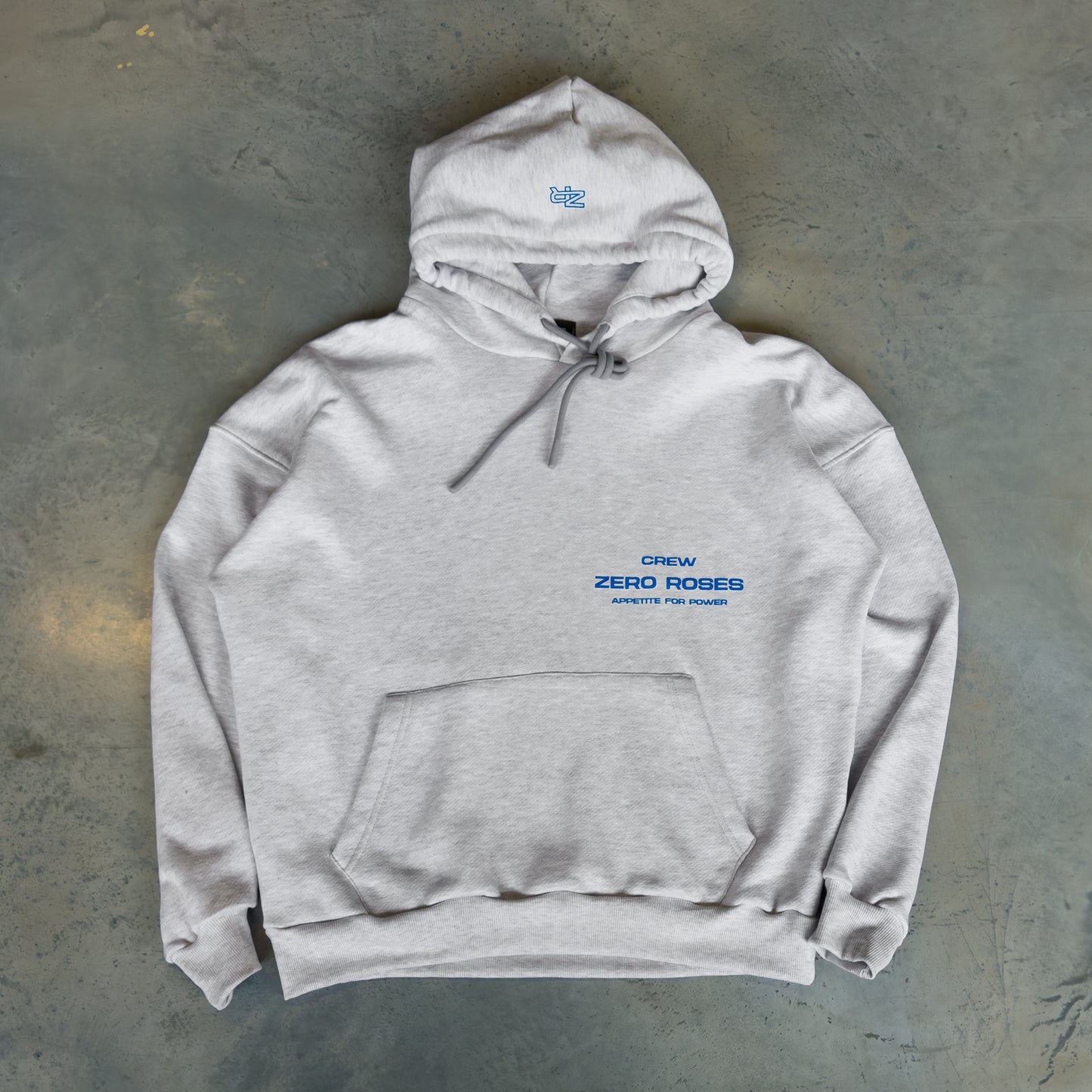 Power Hoodie -  Light Grey