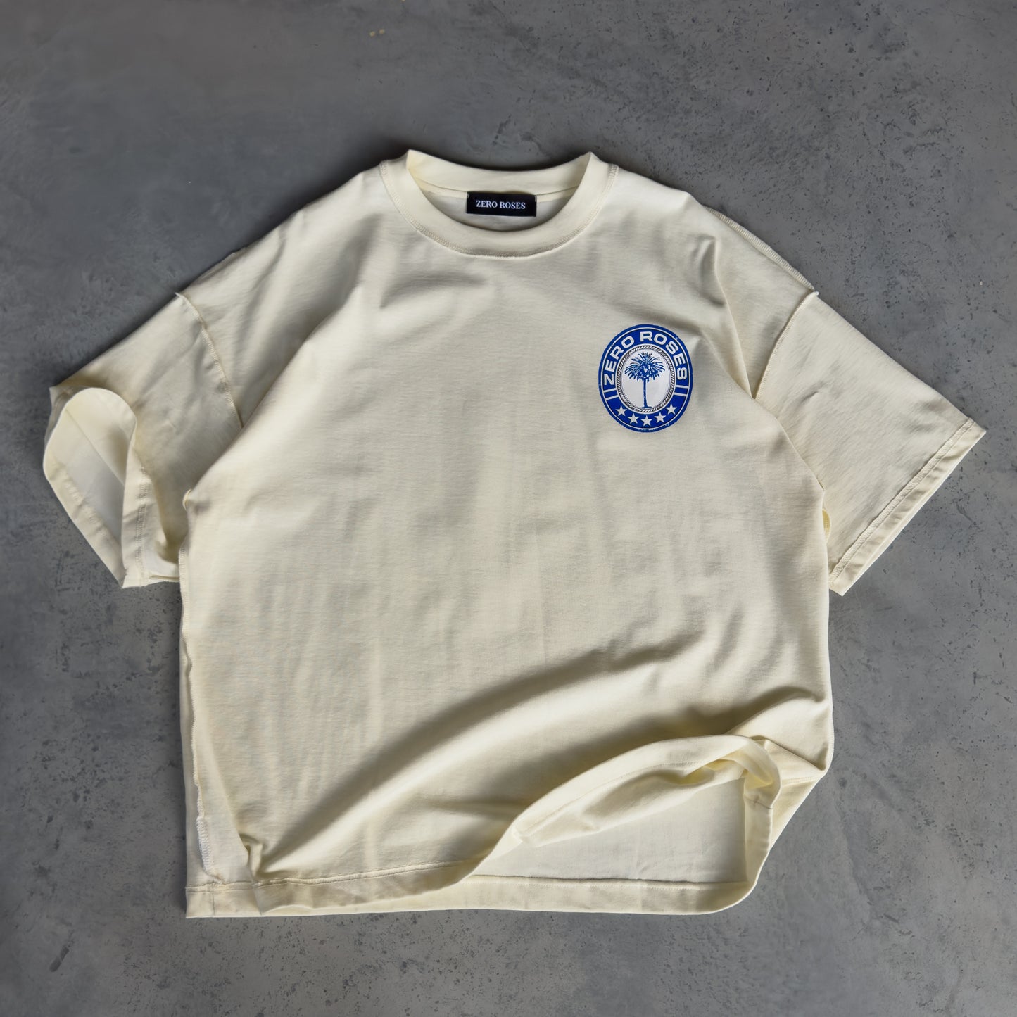 Palm T-Shirt - Cream