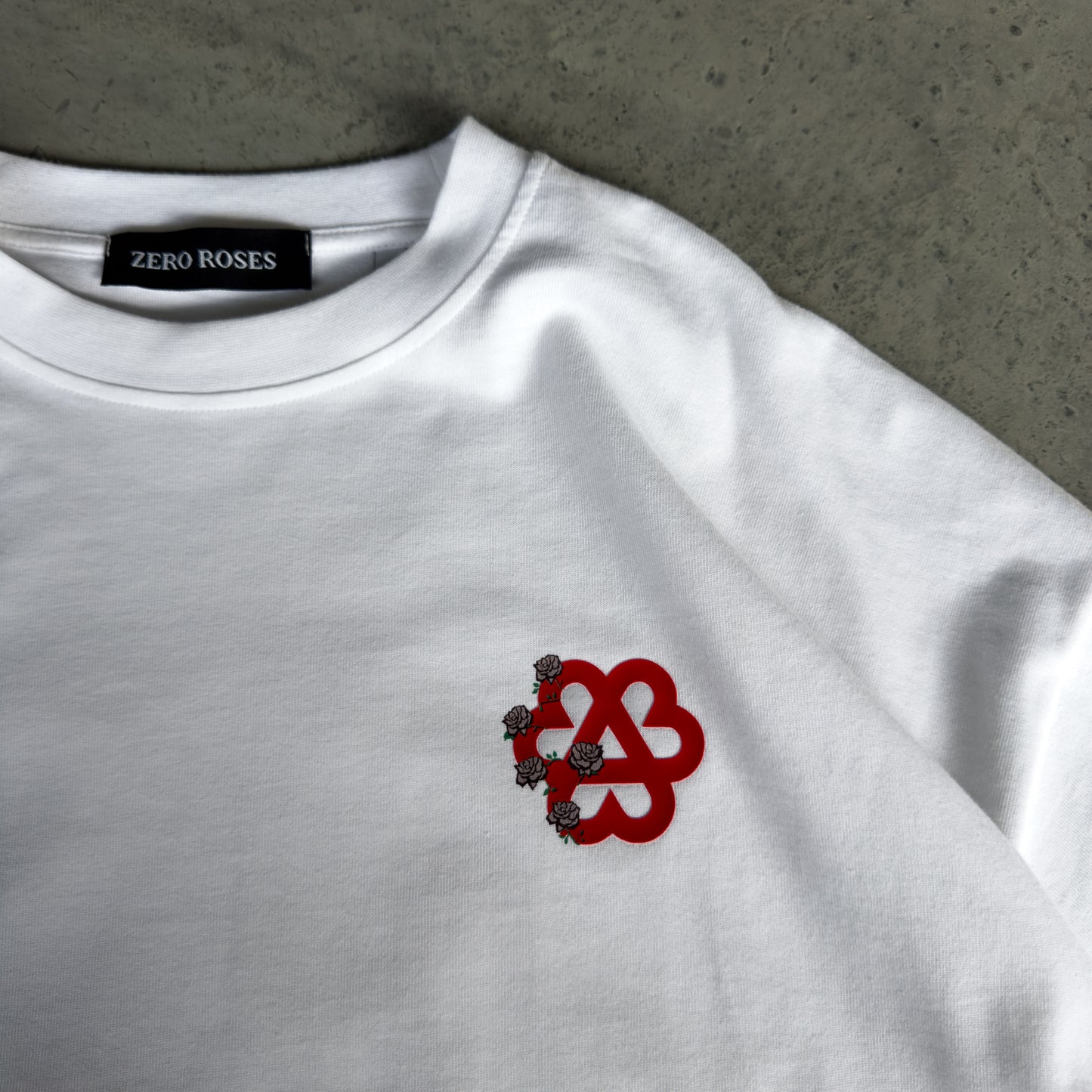 Roses T-Shirt - White
