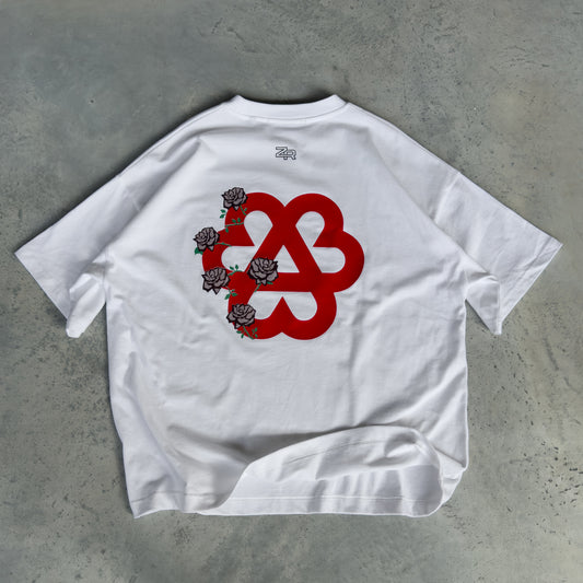 Roses T-Shirt - White