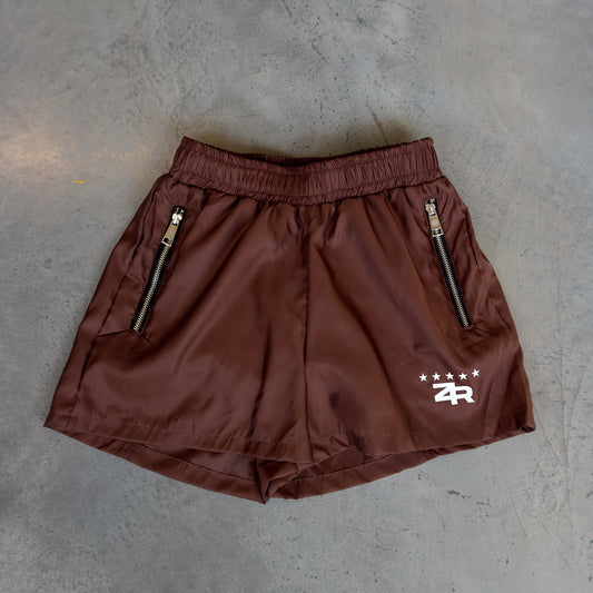 Elegant Swim Shorts - Brown