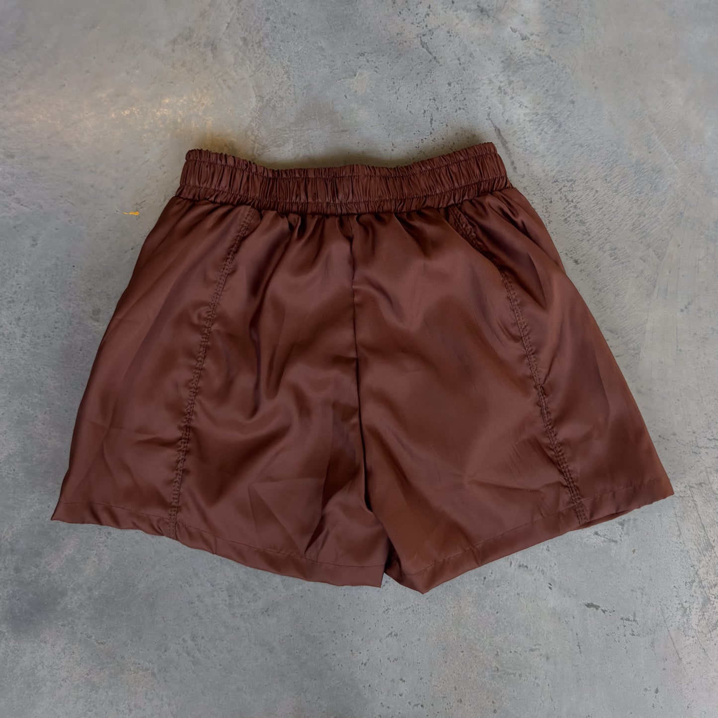 Elegant Swim Shorts - Brown