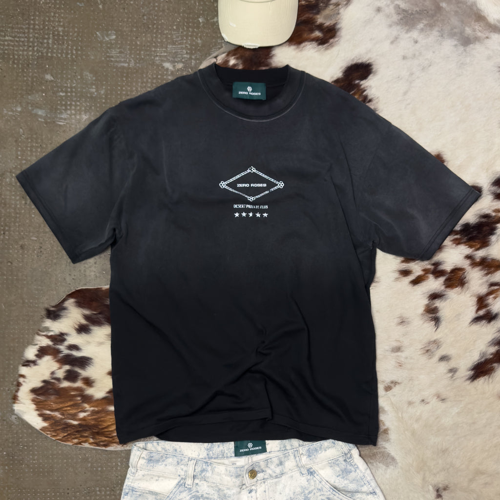 Desert T-Shirt - Sun Fade Black