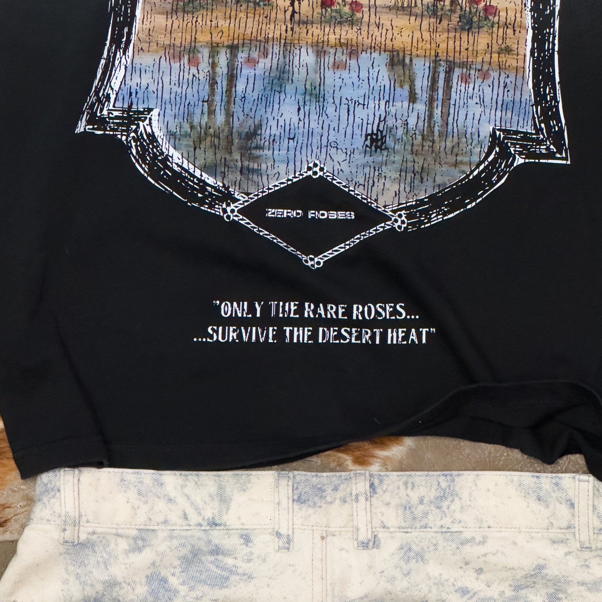 Desert T-Shirt - Sun Fade Black