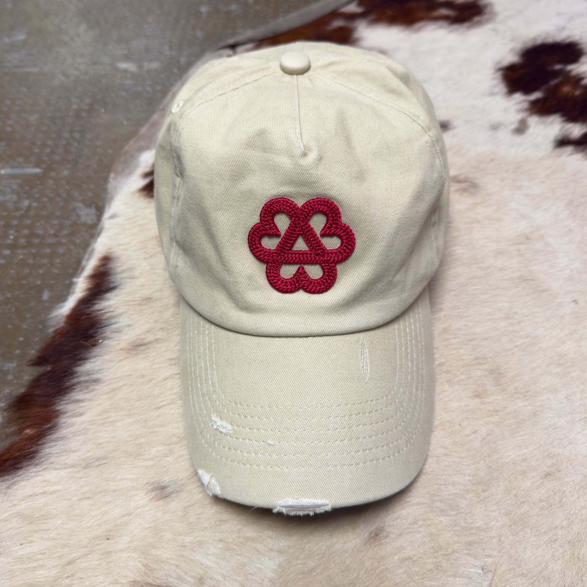 Core Hat - Washed Cream