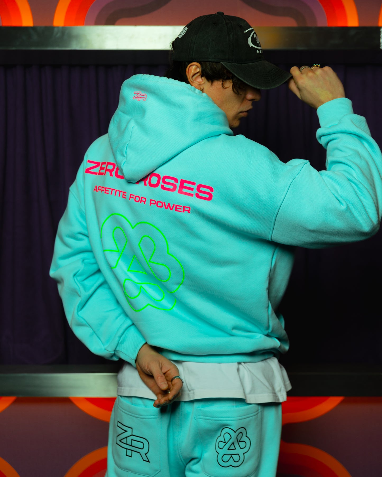 Power Hoodie - Ice Blue